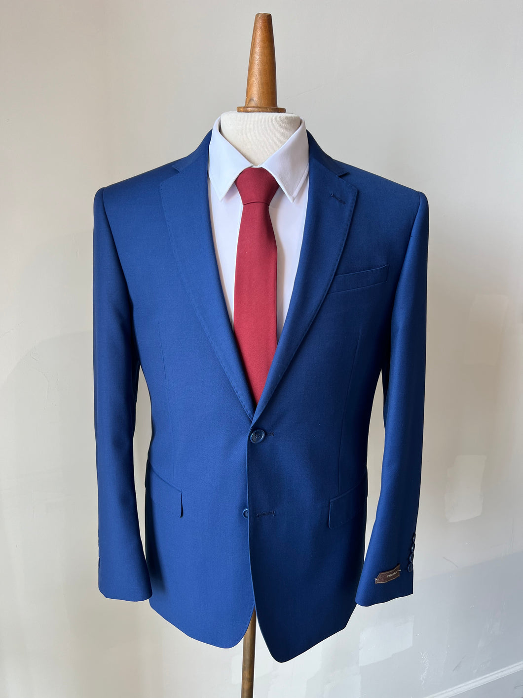 V Suit - Royal Blue
