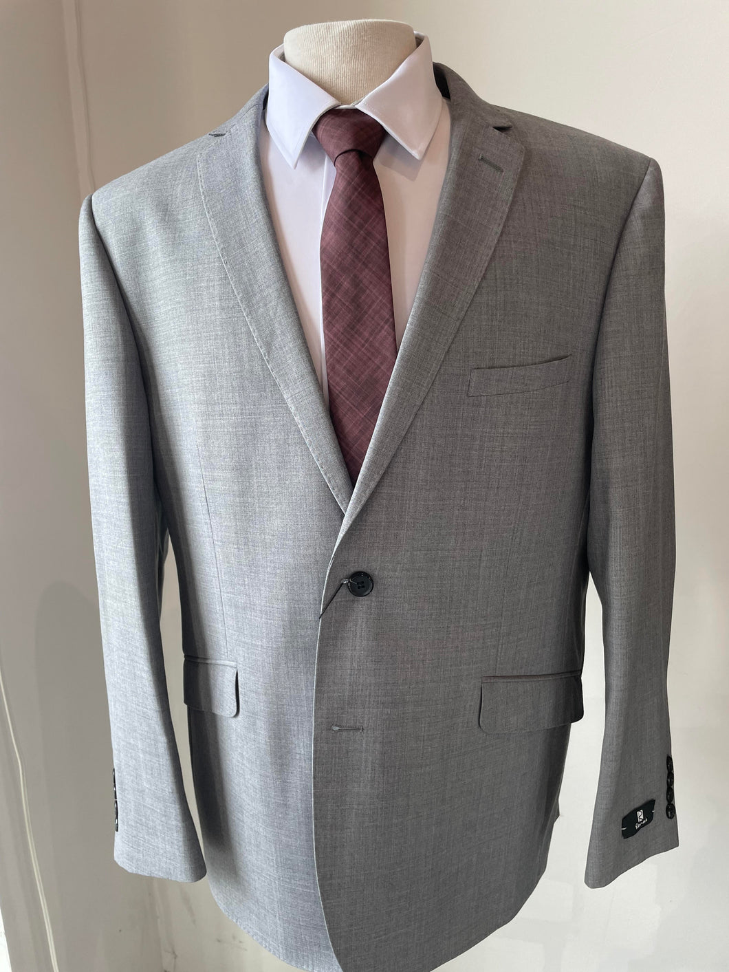R Suit Wool - Light Gray
