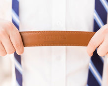 Load image into Gallery viewer, Light Brown Leather Strap - Tough Tie