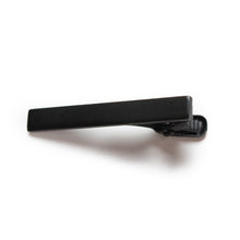 Load image into Gallery viewer, Matte Black Tie Bar - Tough Tie