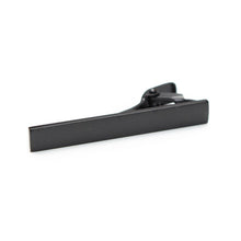 Load image into Gallery viewer, Matte Black Tie Bar - Tough Tie