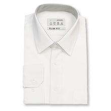Load image into Gallery viewer, Hustle Dress Shirt - Long Sleeve White