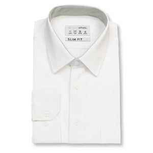 Hustle Dress Shirt - Long Sleeve White
