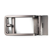 Load image into Gallery viewer, Traditional Style Gun Metal Buckle - Tough Tie