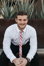 Load image into Gallery viewer, Rudolph’s Journey Red Ugly Christmas Sweater Tie - Missionary Tie