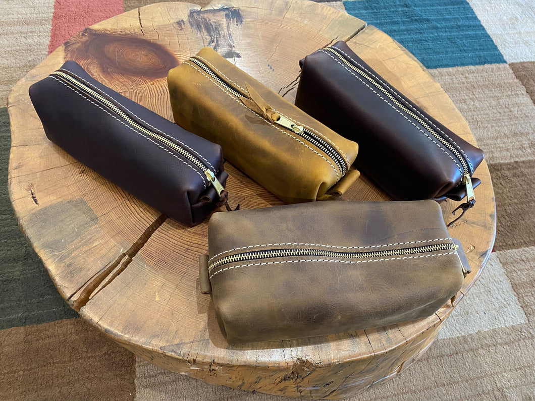 Leather Dopp Kit - Lifetime Leather