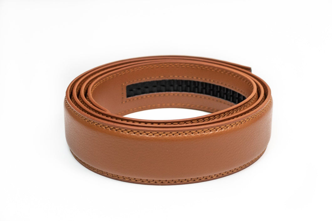 Light Brown Leather Strap - Tough Tie