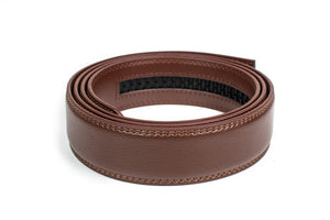 Medium Brown Leather Strap - Tough Tie