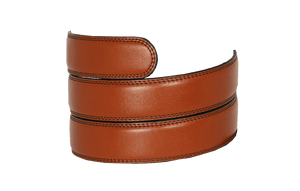 Chili Brown Leather Strap - Tough Tie