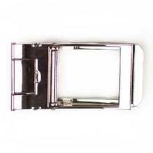 Load image into Gallery viewer, Traditional Style Platinum Buckle - Tough Tie