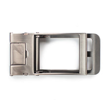 Load image into Gallery viewer, Traditional Style Silver Buckle - Tough Tie