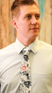 Burst missionary tie