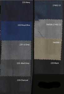 V Suit - Royal Blue
